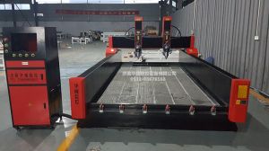 汉中宁强县HW-1825双头重型浮雕石材雕刻机